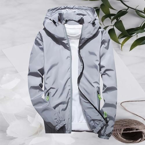 Veste D’extérieur Cexiakong Pour Homme - Imperméable, Coupe-vent, Doublure Polaire - Idéale Randonnée, Ski, Loisirs