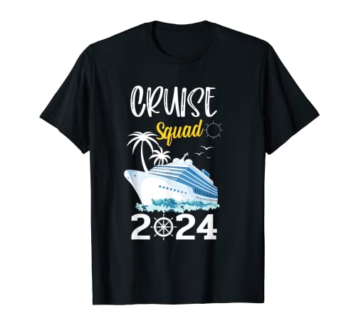 Family Cruise Squad 2024 Family Matching Group Squad Zitat T-Shirt