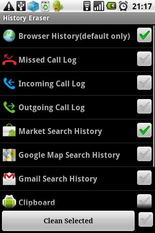 History Eraser