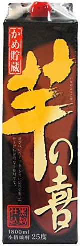 櫻の郷酒造 2ケース12本 本格芋焼酎 25°芋の喜 (いものよろこび) 1.8Lパック12本 宮崎県