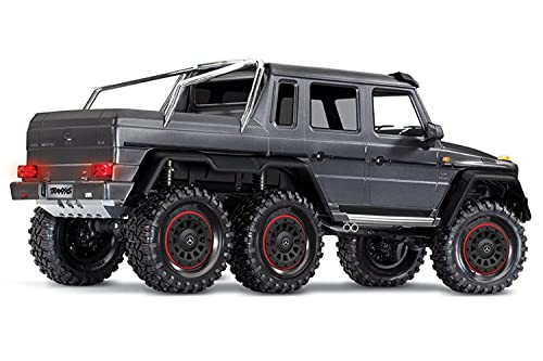 Traxxas Trx-6 Scale And Trail Crawler With Mercedes-Benz G 63 Amg Body: 6X6 Electric Trail Truck With Tqi Link Enabled 2.4Ghz Radio System #TOP3