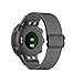 C2D JOY Stretchy Loop Nylon Strap Compatible with Garmin forerunner 45/45S Bands Replacement Accessory Adjustable Elastic - Black