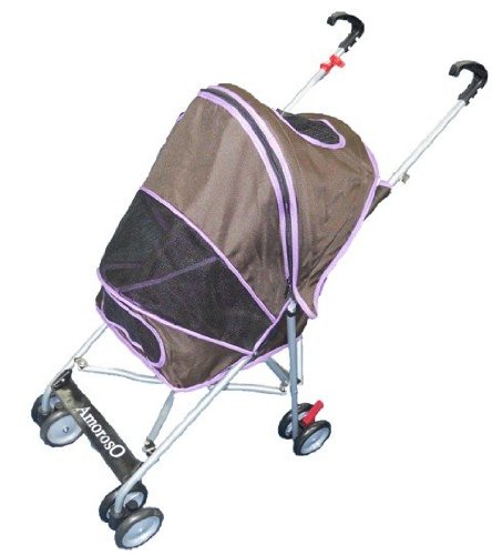 AmorosO 6118 Purple Pet Umbrella Stroller