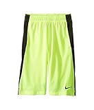 Nike Kids YA Monster Mesh Shorts, Volt/Black/Black, Large