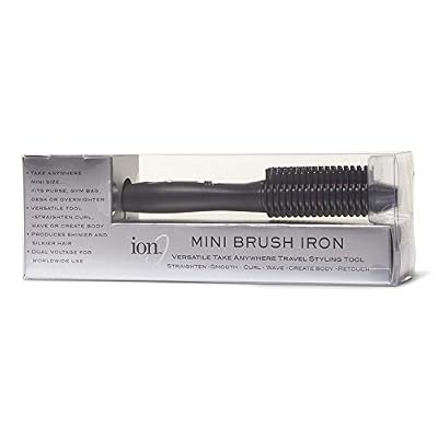 ion Mini Ceramic Heated Hair Straightening Brush