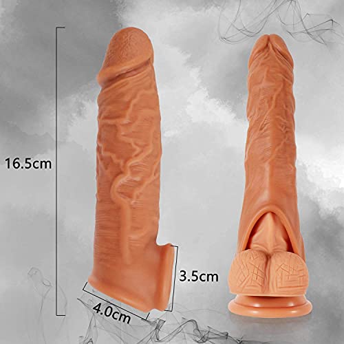 Penis vergroting seksspeelgoed penishuls condoom langer houden voor vertraging ejaculatie penisvergroting penissleeve… - Afbeelding 4