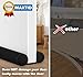 MAXTID Under Door Draft Blocker Black Door Draft Stopper 38