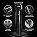 Sejoy Body Hair Trimmer Clipper for Men, Cordless Barber Clippers, Electric Hair Trimmer, Beard Trimmer with Travel Lock, Waterproof, 90 Min Battery Life, USB Rechargeable, Black