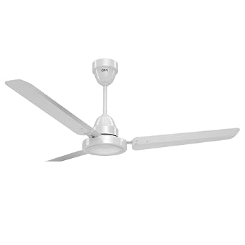 GM Excel35 Ceiling Fan White 1200 MM 380 RPM, 5 Star Rated, Energy efficient, BLDC Motor,with Remote Control, Prelubricated Closed Type double ball bearing, High Air Thurst, Suitable for Living Room