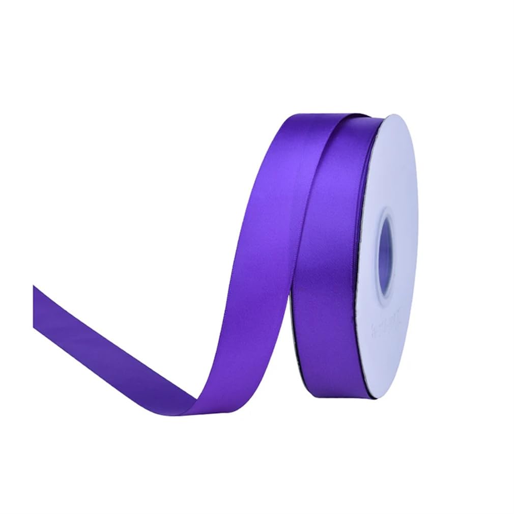 Cinta de satén de doble cara de 100 yardas para manualidades, cintas para decoración de fiestas, bodas, accesorios hechos a mano