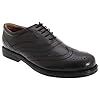Scimitar Mens Wide Fit Formal Lace Up Brogues Shoes (13, brown) #2