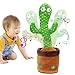 Giocattolo di Peluche di Cactus, Cactus Danzanti, Giocattoli di Cactus Danzante, Elettronici di Cactus,Cactus Parlante per Come Regalo per Bambini (Canto+Danza+Registrazione+Illuminazione)