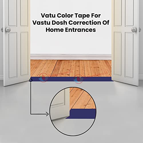 Image of REMEDYWALA Vastu Blue Color Floor Tape (3.25 Inch Wide) (20 Meter long)