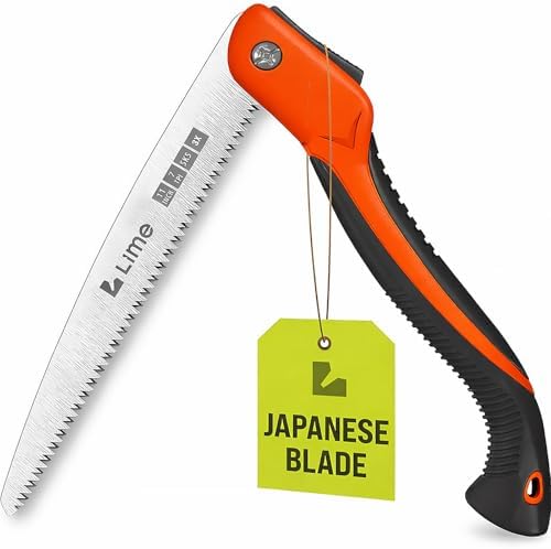 GROWIT Folding Camping saw 11 Inch - Heavy Duty Pruning Saw with ...
