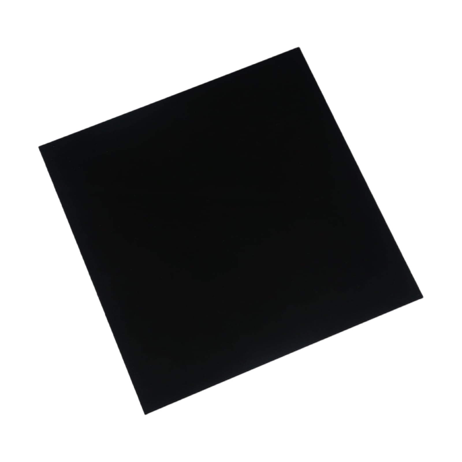 Láminas de acrílico Lámina de acrílico Panel de acrílico de Colores Espesor 2 3 5 mm 200 X 300 mm para proyectos de letreros de Grabado de Vidrio Pintura Artesanal Negro 3,0 mm