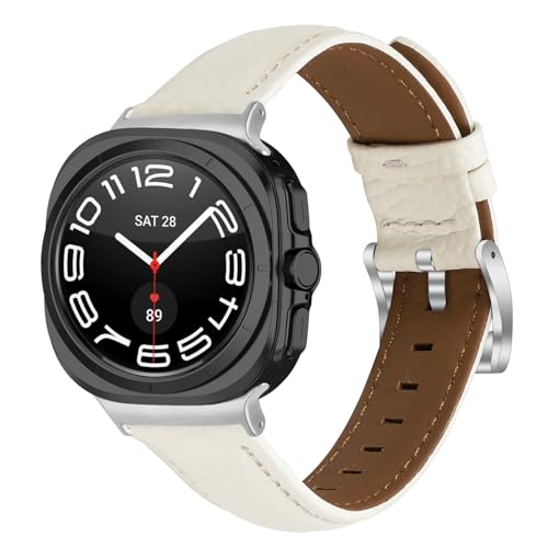 Samsung Galaxy Watch Ultra 47mm�Ή����U�[�X�g���b�v ���߉\�ȃV���o�[�o�b�N�� �y�� �J�W���A�� �X�|�[�c�o���h Samsung Galaxy Watch 7/8 Ultra 47mm ���f�B�[�X �����Y, One Size