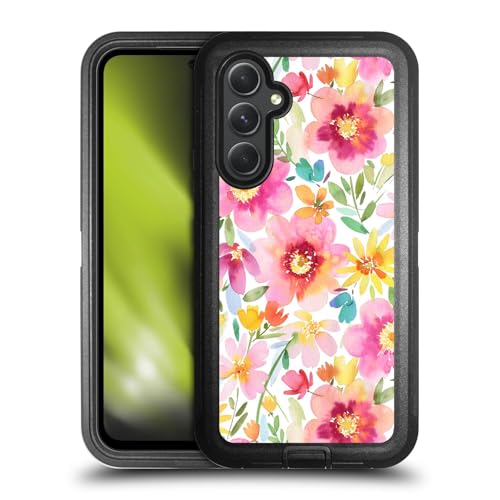 Coque Samsung A54 5G Antichoc Fleurie Ninola Roses en Été