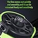 Lixada Wire Cup Ice Fishing Reel Plastic Line Speed Adjustable 2.8:1High Speed Ratio, Raft Fishing Wheel Lightweight Front Fishing Reel for Ice Fishing, Left/Right Hand