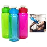 1 Pc BPA Free Outdoor Sports Water Bottle Portable Tour Hiking Camp Bottle 21oz