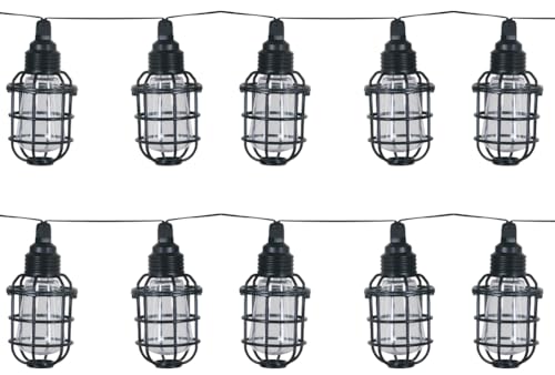 Luxform Solarlichterkette 'Korsika', schwarz, 380 cm