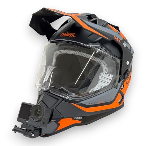 Fixation Casque GoPro DJI Insta360 - Chin Mount Moto O'Neal Sierra