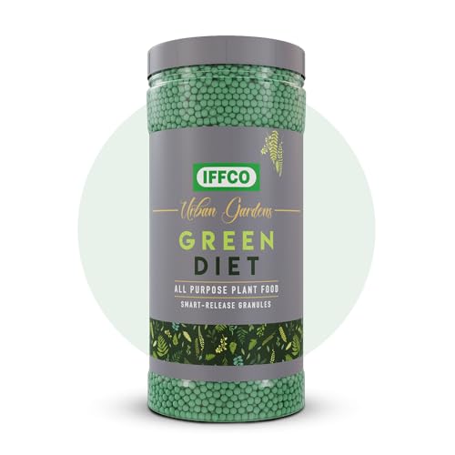 Image of IFFCO Urban Gardens - Plant Growth Booster 1Kg - Organic Plant Food For Indoor & Outdoor plants, NPK Rich Balanced Macro & Micro Nutrients, Slow-Release Granules