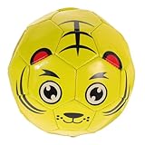 OFFSCH キッズ用製サッカーボール カートゥーンデザインで握りやすい人間工学形状 ちゃん親子インタラクティブ屋内外ゲーム用マッチ競技
