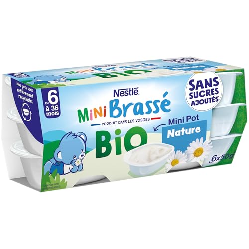 Dessert Bébé Bio Dés 4/ Nature Bio P'tit Brasse 6 Pots De 50g - vue 2