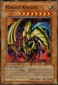 Yu-Gi-Oh.Mirage Knight dcr-18Unlimited Edition Super Raro2003oscuro crisis