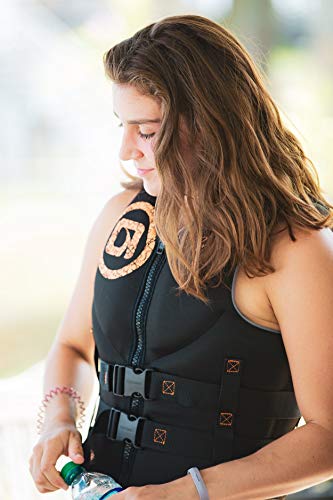 O'brien Women's Traditional Neoprene Life Jacket, X-Small, Aqua #TOP5