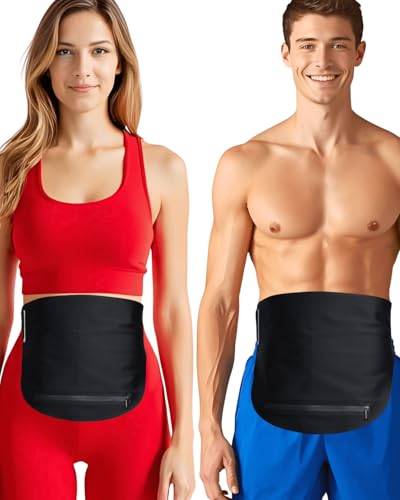 Caredgitz Ostomy Belt, Ostomy Bag Covers for Women, Discreet Colostomy Bags Cover for Men, Ileostomy Bag Covers Leak Proof, Adjustable Stealth Wrap Belt for Urostomy, Stoma & Colonoscopy Bags, XS-M