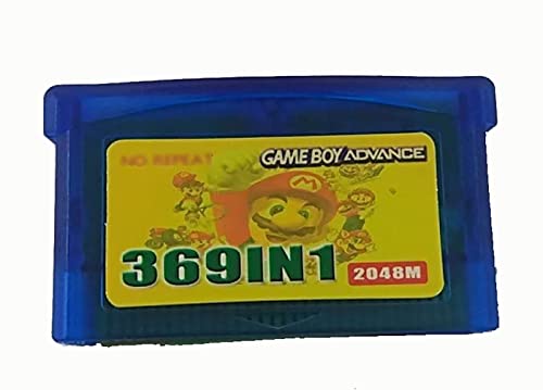 369 in 1 Game Card, 369 Interesting Games, Suitable for GBA/GBM/GBA SP/NDS/NDSL Game System