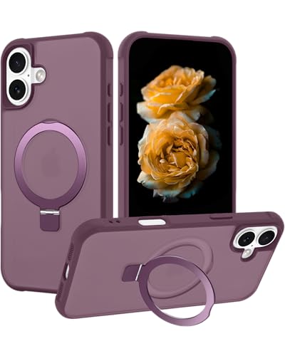 Coque iPhone 17 antichoc militaire bordeaux bumper magnétique 6.3 pouces