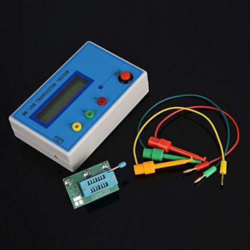 Image of Akozon Transistor Tester MK-168 Transistor Tester Diode Triode Capacitance RLC NPN PNP MOS Meter Automatic Checker Detector
