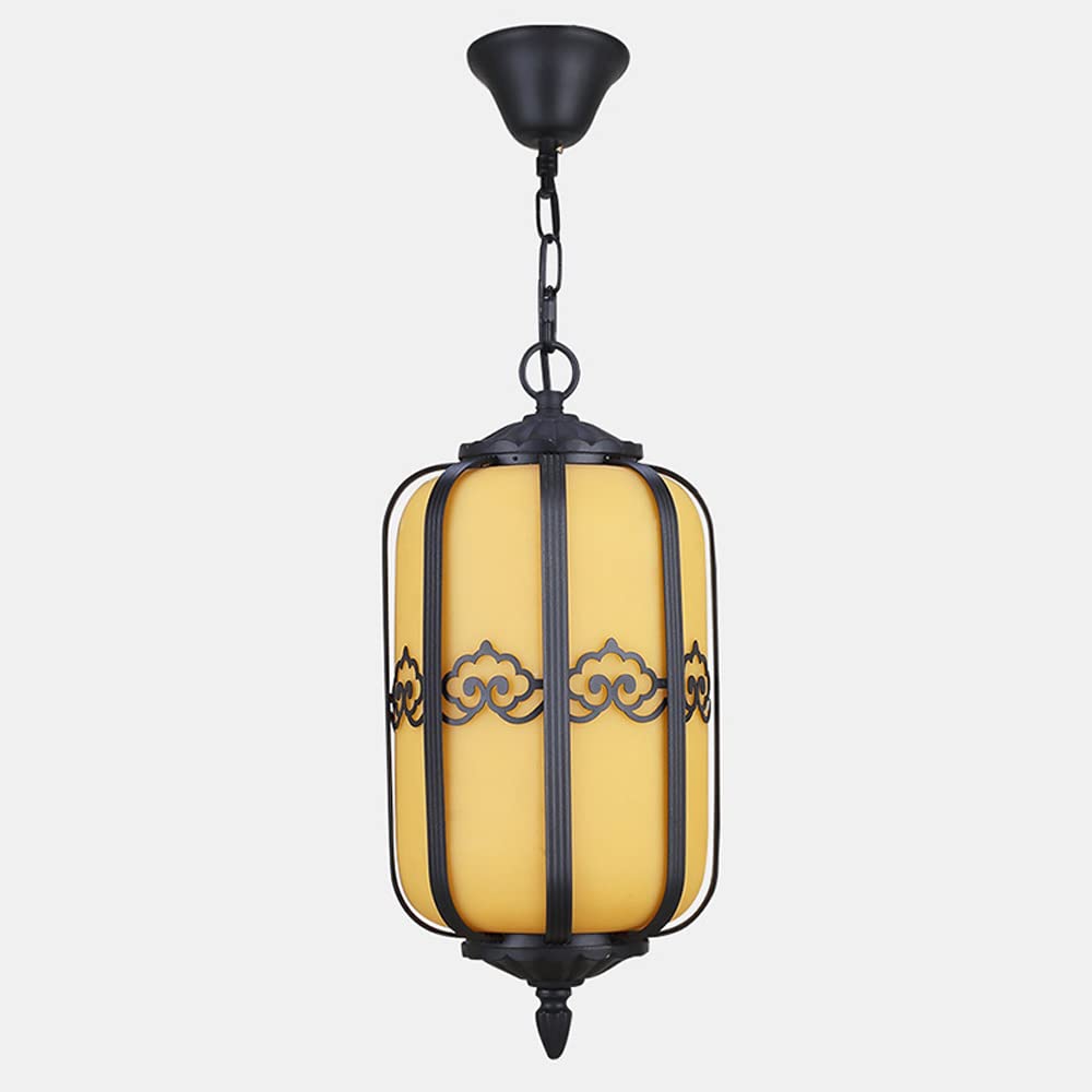 Lampa zewnętrzna Lampa wisząca ogrodowa Brama Przedpokój Balkon Lampa wisząca Latarnia Wodoodporna antykorozyjna Korytarz Alejek Dziedziniec Przednie drzwi Lampy sufitowe