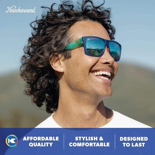 Image of Knockaround Large Polarized Sunglasses for Men & Women - UV400 Protection