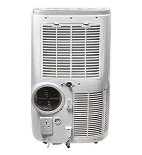 Hyundai, Climatiseur Mobile 14000 BTU Réversible Chaud Froid Classe A - Blanc, Système Auto-Évaporation, Silencieux ≤65dB, Télécommande, 24h Minuterie, 20-28m², 2 ans Garantie
