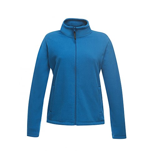 Regatta Chaqueta de Forro Polar con Cremallera Completa para Mujer, Azul (Oxford), 12 (Talla del Fabricante: 12)