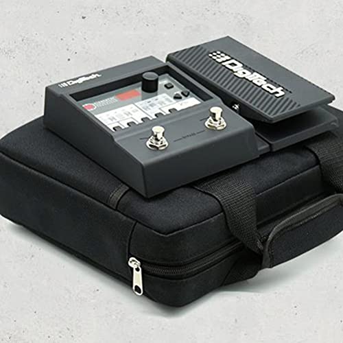 Generic Hard Shell Gitaar Effectoren Storage Case Waterdichte Opslag Bang Organizer Oxford Pounches Houder Zwart - Image 3