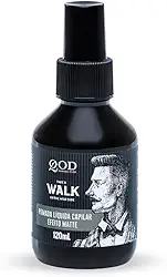 Pomada Capilar WALK LÍQUIDA 120ml - Média Fixação Efeito Matte - QOD BARBER SHOP