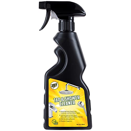 Image of JOFF Tap & Shower Cleaner 500ml|Instantly Removes Limescale,Hard Water Stains & Soap Scum|Powerful Deep Cleaning for Sparkling Faucets & Showerheads Fast Action,Streak-Free Shine & Easy Use
