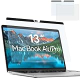 Magnetic Anti Blue Light Screen Protector for MacBook Air/Pro 13 Inch (2016-2022, M1, M2 ), Removable MAC 13.3' Blue Light Filter, Bubble-Free Install, Eye Protection Glare Laptop Screen Protector