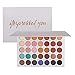 Beauty Glazed Eyeshadow Palette Matte Eyeshadow Pallet Pigmented Shades Makeup Palette Set Shimmer Foils Eye Makeup Long Lasting Palette of Shades 35 Colors Waterproof and Sweatproof