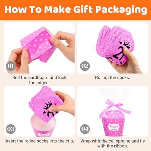 HAPPYPOP Birthday Gift Ideas for Women - Socks for 27 28 29 30 Year Olds Women Men4