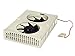 JustCooler, TT-900, Dual-Systemkühler für 5,25 Zoll Einbauschacht, 2x9cm Lüfter, Beige