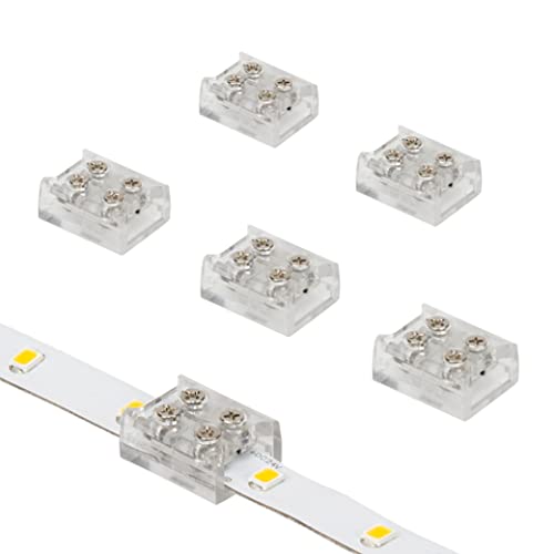 Image of Armacost Lighting 2 Pin LED Strip Light Screw Splice Connector (6 Pack) 560826