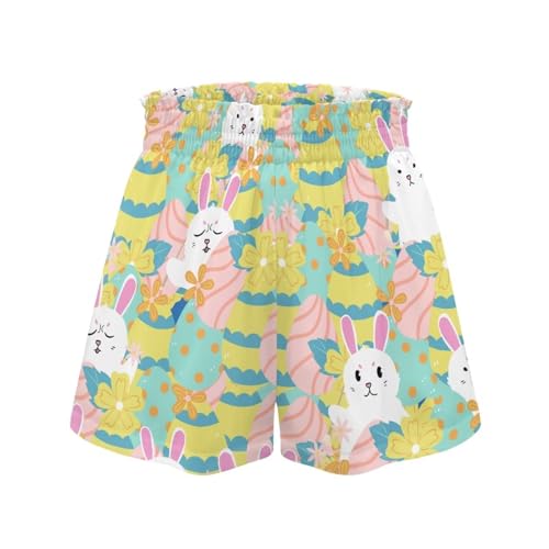 Xhuibop Girls Shorts Size 1-16 Years Old High Waisted Shorts for Kids 2 in 1 Shorts Comfortable Athletic Shorts with Pockets4