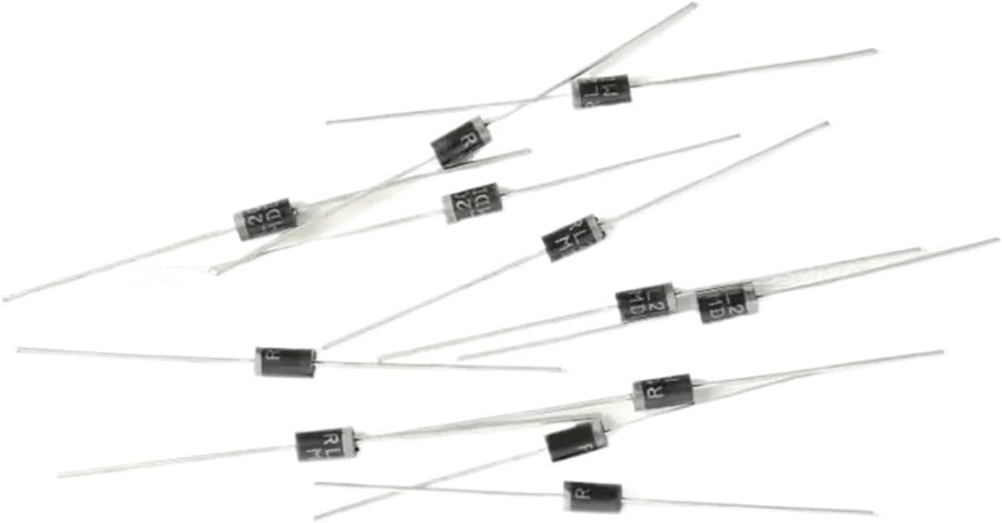 50PCS RL207 RL257 DO-15 2A 2.5A 1000V DIP Rectifier Diode(RL257 DO-15)