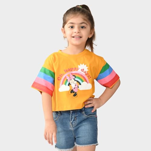 Image of BONKIDS Girls Tshirt (BON9509 10-11Y) Yellow