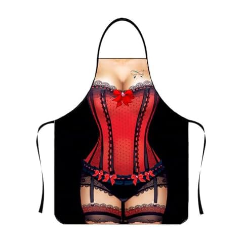 Cosysparks Funny BBQ Apron for Women Cover